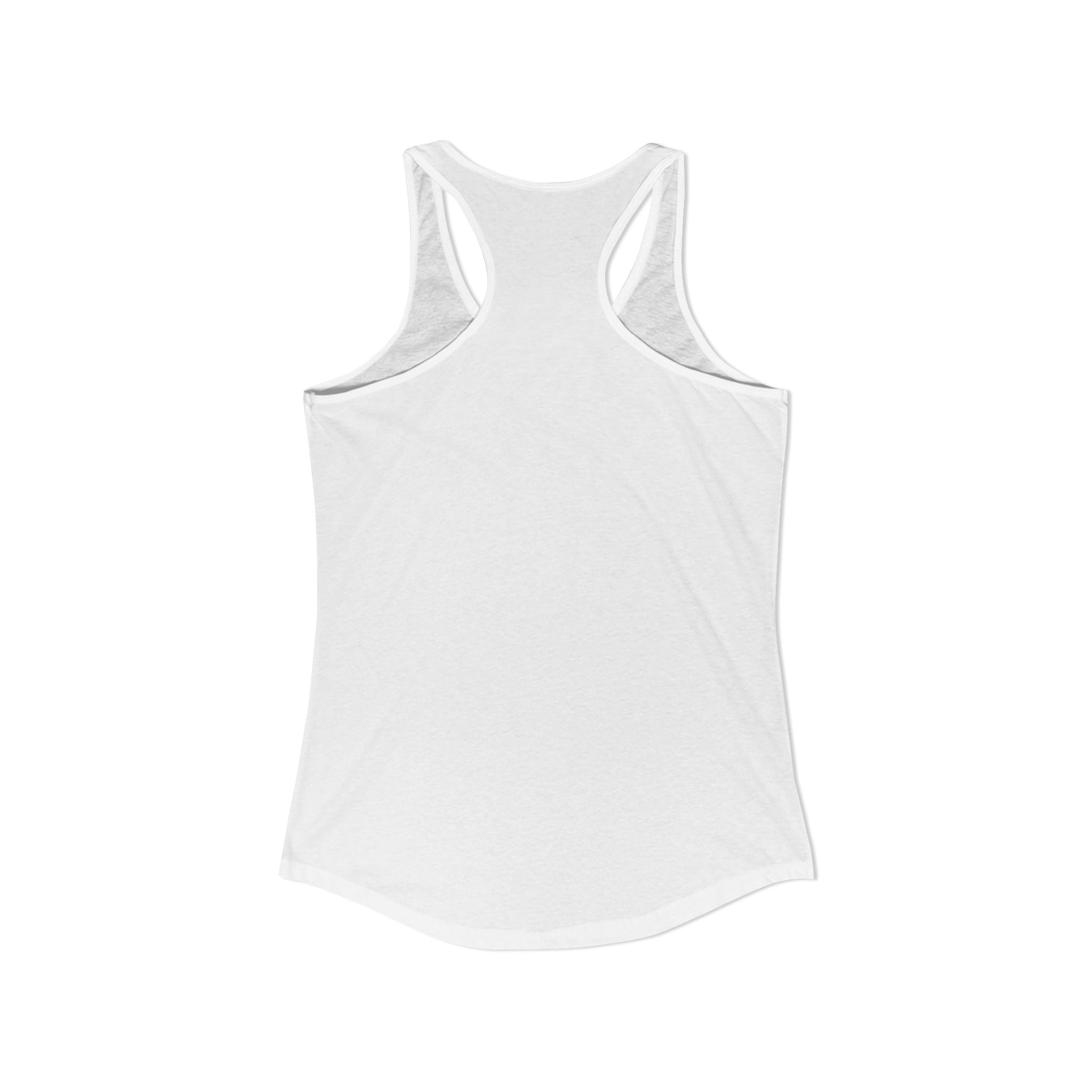 Women's Ideal Racerback Tank "TOO HOT FOR SMALL TALKS"