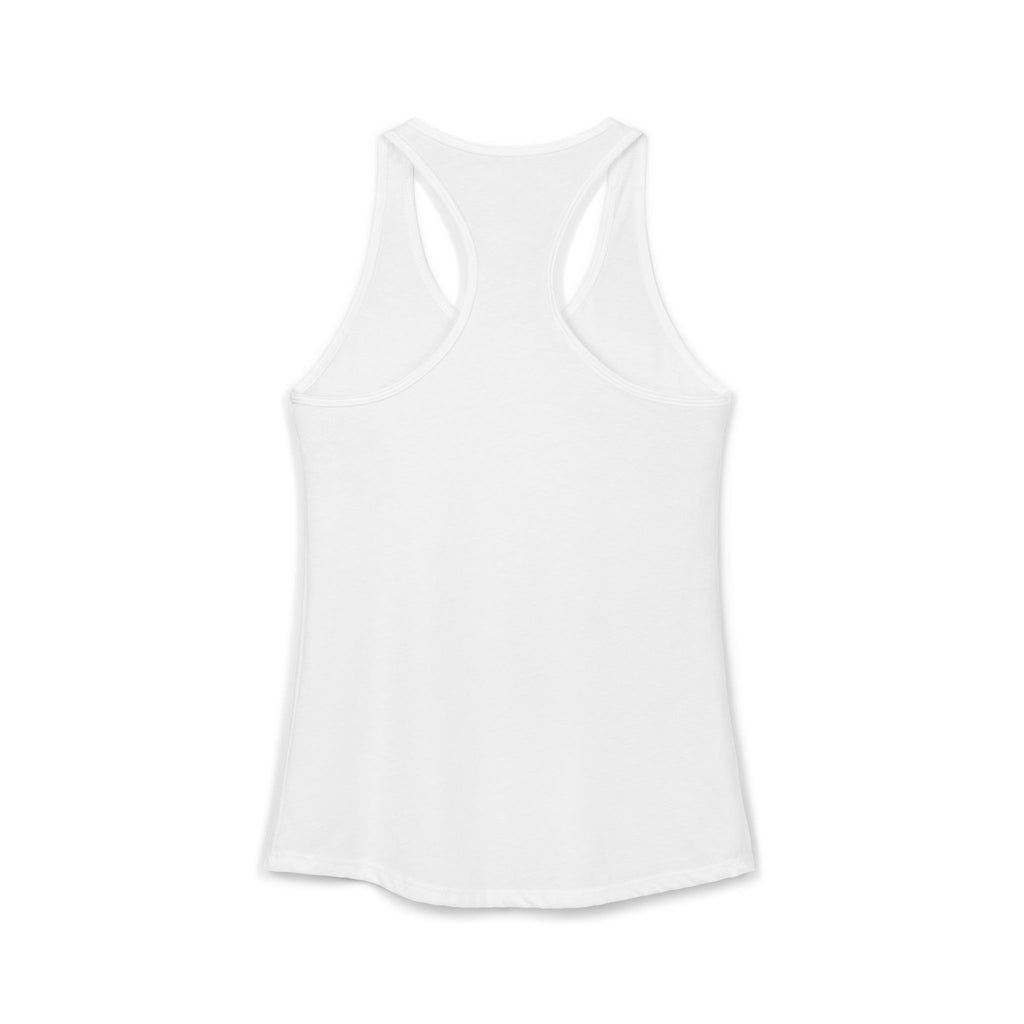 Women's Ideal Racerback Tank "TOO HOT FOR SMALL TALKS"